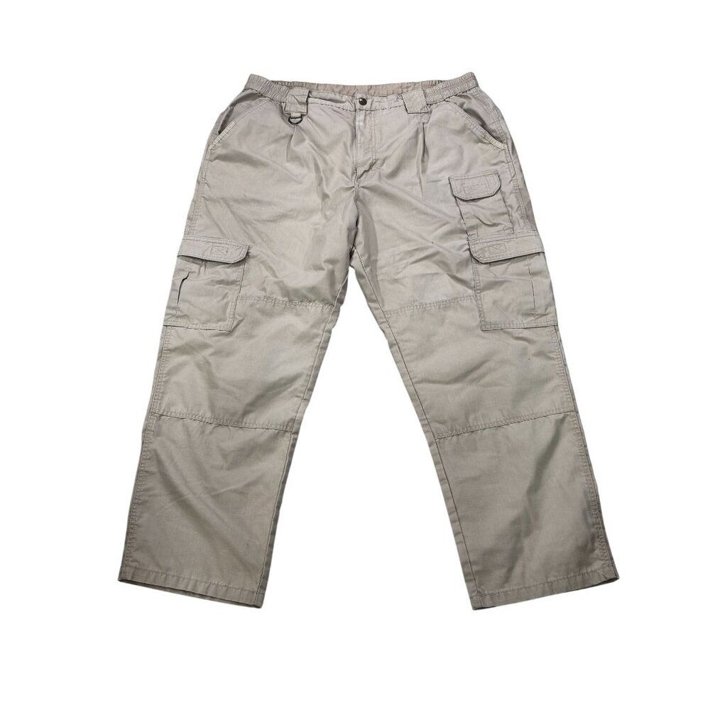 Mens Propper Khaki Cargo Pants 42x30 Durable Outdoor Workwear